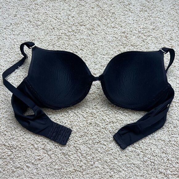 SOMA Memorable Push Up Bra Underwire Adjustable Black 38C - Picture 4 of 5